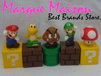 Miniaturas Super Mario 6 Peças