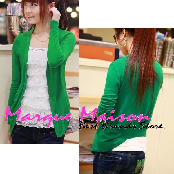 Cardigan Pencil Verde