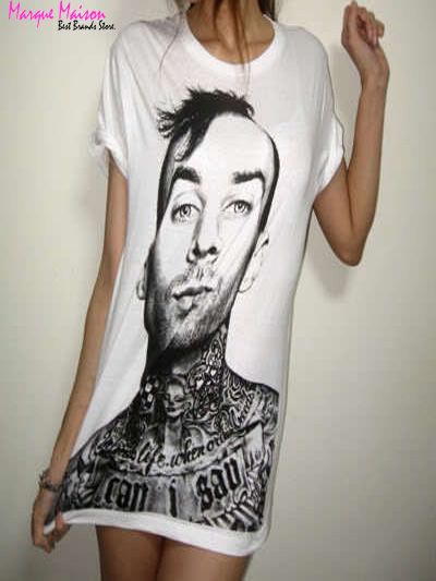 Camiseta Travis Barker *PRONTA ENTREGA