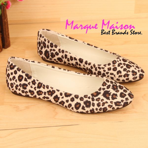 Sapatilha Ballet Leopardo