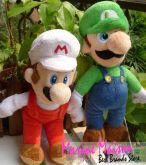 Pelúcia Mario e Luigi