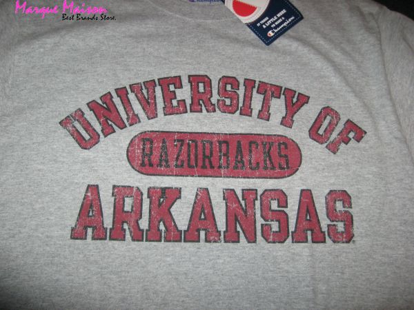 Camiseta Universidade Arkansas*PRONTA ENTREGA