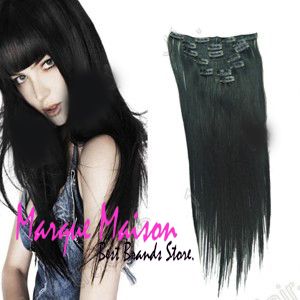 Aplique de cabelo *120gr 60 cm HUMANO