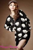 Cardigan Skull Black