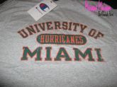 Camiseta Universidade MIAMI *PRONTA ENTREGA