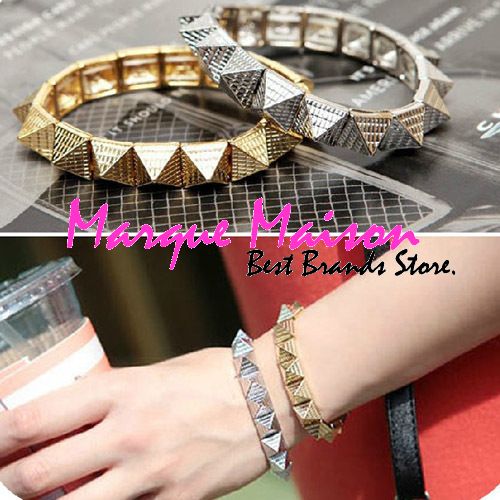 Bracelete Vintage Piramide